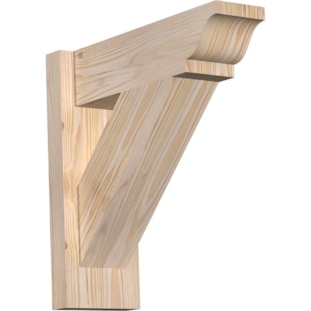 Ekena Millwork Traditional Smooth Traditional Outlooker, Douglas Fir, 5 1/2"W x 16"D x 16"H OUT06X16X16TRA01SDF